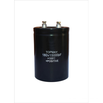 Snap-in Terminal Aluminum Electrolytic Capacitor 160V 15000UF